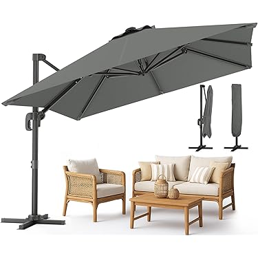 Sonnenschirm Ersatzbezug 2.5m-3.5m - UV Schutz Bezug Für Garten & Terrasse