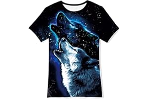 kids4ever T-Shirt For Boys / Girls, Funny 3D Print, Children’s Short Sleeve Summer T Shirt, Top, 6-16 Years