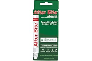 After Bite Advanced Formula with Baking Soda & Ammonia, Pharmacist Preferred Insect Bite & Sting Treatment, Skin Protectant, Portable Instant Relief, Stop Itching Applicator Pen, 0.5-Ounce (4 Pack)