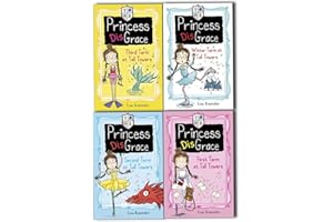 Princess Disgrace 4 Books Collection Pack Set By Lou Kuenzler (Princess DisGrace First Term at Tall Towers, Second Term at Tall Towers, Third Term at Tall Towers, Winterterm at Tall Towers)