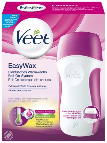 Veet ® EasyWax electric warm wax heating appliance 1 wax cartridge