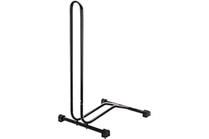 PrimeMatik - Soporte de bicicleta para aparcamiento con sistema de fijación de rueda