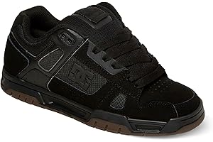 DC Shoes - Stag - Scarpe in Pelle da Uomo, Scarpe da Ginnastica Uomo