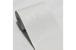 GUEST RUYUNLAI Greca adesiva per paretebarro blanco de diatomeas 10cm X 500cm