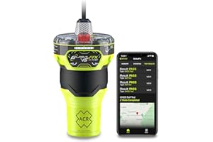 OSAT ACR EPIRB | EPIRB di emergenza satellitare da 406 MHz | Posizione GPS | Attivazione automatica | Resistente all'acqua | Compatta e affidabile | Programmazione personalizzata (V5 | CAT 2 | Manuale)