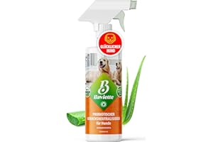 Baviette Spray 500ml – Geruchsneutralisierer für Hundehaushalte – mit natürlichen Mikroorganismen – geruchlos, chlorfrei & materialschonend – geeignet für Textilien, Möbel, Teppiche & Auto