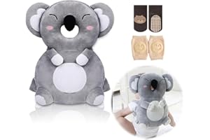Viondra Baby Head Protection Backpack Adjustable Safety Helmet Pad for Infants and Toddlers 5–24 Months (Koala)