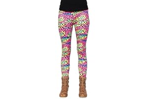 cosey - Leo Line Leggings - Animalprint - in verschiedenen Leopardenmuster Designs (Einheitsgröße)