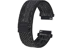 BISONSTRAP Correas de Reloj para Hombres y Mujeres, Correas de Nailon Trail, Correas de Repuesto de Liberación Rápida, 16mm 18mm 19mm 20mm 22mm