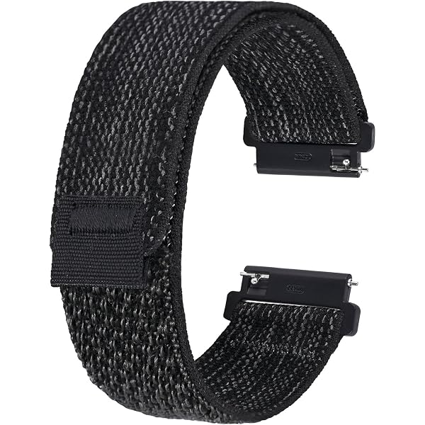 Bracelet De Montre Nylon Élastique BISONSTRAP - Boucle Réglable, Libération Rapide - 16mm 18mm 19mm 20mm 22mm
