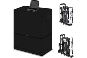 YBYHFAA Tasche für Thule EasyFold 931 und 933 Fahrradträger,100% wasserdicht 600D Oxford Tasche für fahrradträger,Schwerlast Reißfest Tragetasche Für Fahrradträger,UV-Beständiges,70 * 60 * 30cm(Schwarz)