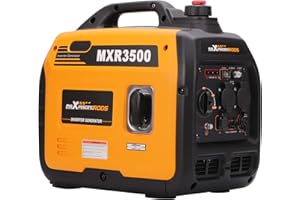 maXpeedingrods 3300W Groupe Electrogene Silencieux Inverter Essence avec Prises USB et 230V Générateur Electrique 4 Temps Generator Léger Secours pour les Caravanes, Garage, Jardin, Camping