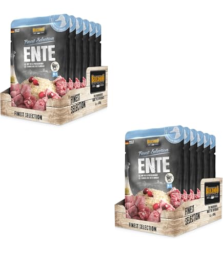 BELCANDO Hunde-Feuchtnahrung – Rind & Spätzle Mit Zucchini, 6 X 300g – Für Sensible & Wählerische Hunde