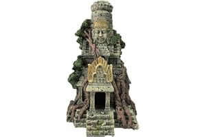 SLOCME Estatua de Buda grande para acuario, decoración de templo, decoración de Buda para acuario, pecera, estatua de Buda grande