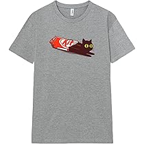 Pampling Camiseta De Manga Corta Estampada, 100% Algodón, Ropa Unisex Para Hombre Y Mujer, Serigrafiada Con Cuello Redondo Y Corte Recto, Color Gris ( Not Today, S