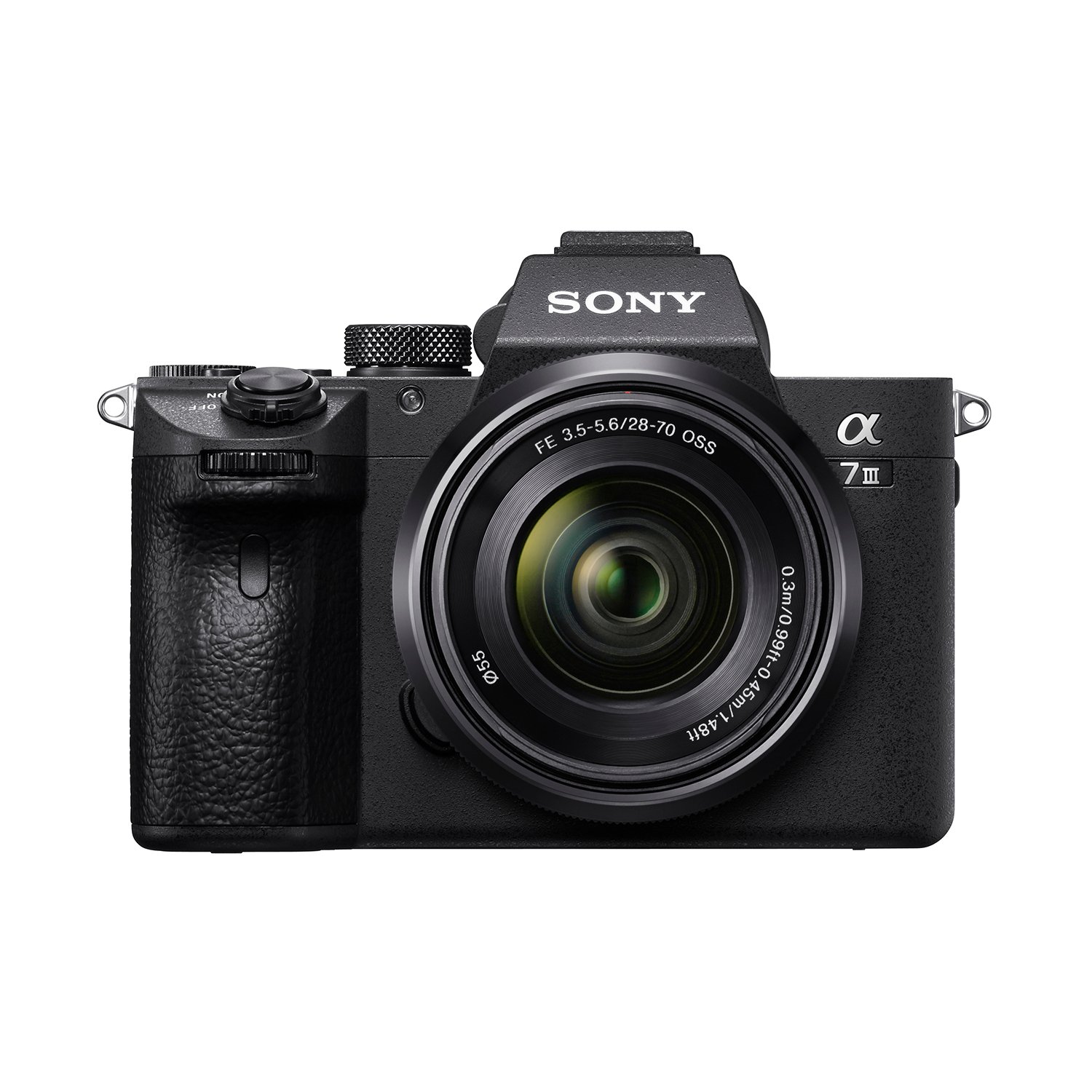 Sony Alpha ILCE-7M3K Full-Frame 24.2MP Mirrorless Digital SLR Camera with 28-70mm Zoom Lens | 4K Full Frame | Real-Time Eye Auto Focus | Tiltable LCD, Low Light Camera - Black
