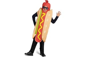 Spooktacular Creations Hot Dogs kostym barn, unisex mat tema kostym för barn tonåringar halloween utklädnad cosplay fest