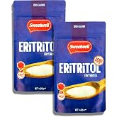 Sweetwell Eritritol Doğal Toz Tatlandırıcı 400 Gr x 2 Adet Sıfır Kalori Keto Diyet Erythritol
