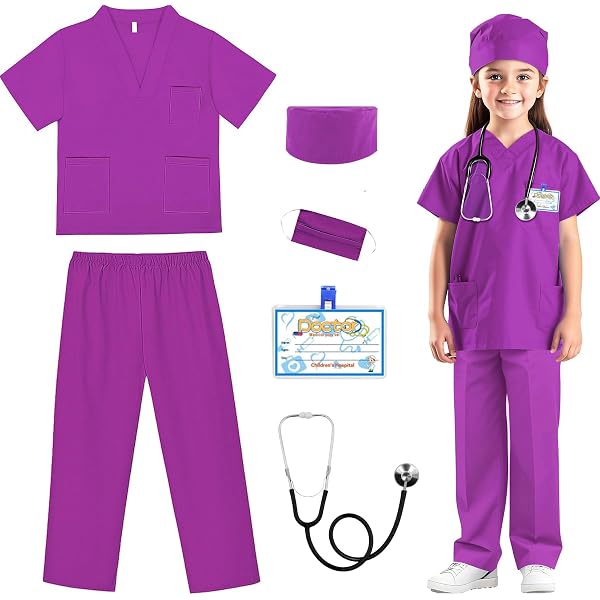 Kimokawaii Maler-Kostüm Für Kinder (3-4 Jahre) – Komplettes Set