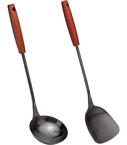 Supporto Per Wok In Ghisa Tiamu - Universale Per Fornelli A Gas, Antiscivolo, Nero