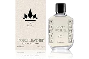 DMC BEAUTY DMC Noble Leather Profumo Uomo Equivalente Compatibile e Ispirato a Hombre Leather, Profumo Maschile di Lunga Durata e Resistente, Fragranza Intensa e Persistente Simile All'Originale 100ML EDT