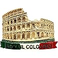 Leddy Living 3D Fridge Magnet Vintage Colosseum City Rome Flag Italy Fridge Magnet Decoration for Magnetic Board, Home and Kitchen, Office