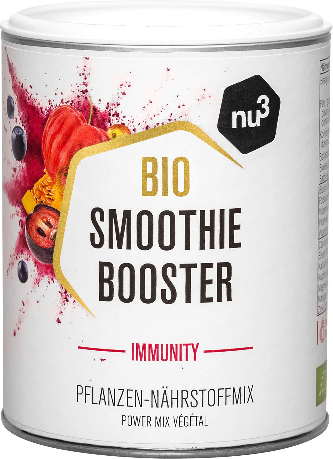 Nu3 Smoothie Booster Immunity 100g Organic Fruit Vegetable Powder Mix With Important Nutrients Contains Vitamins A C E Cheap Shopping Deli Berlin Cooking Ideas Recipes