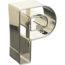 Birkmann Stampo Per Biscotti Lettera P - 6 Cm In Acciaio Inox - Lavabile In Lavastoviglie - 3