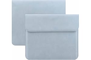 HoYiXi Universal Sleeve Case for 10.2-inch Kindle Scribe (2024 & 2022 Release)10.3-inch Kobo Elipsa eReader 2021/10.3-inch Remarkable 2 Digital Paper 2020 Bag Pouch for 10.2'' 10.9'' iPad eBook, Blue