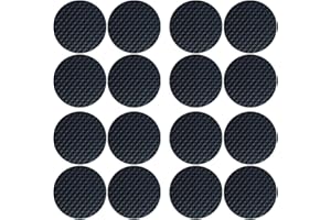 LLRY Premium Furniture Pads,Thick Non-Slip Pad Foot Cover Self-Furniture Gripper - Stops Slide - Adhesive Pads – Protectors (Round 38mm 16PCS)