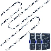 3 Catene Per Motosega 3/8'' 1,3 Mm - 56 Maglie Per Guida 40 Cm, Compatibili Con Marchi Popolari