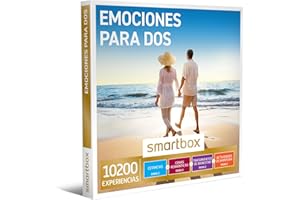 Smartbox - Caja Regalo Emociones para Dos - Idea de Regalo Padres - 1 Experiencia de Estancia, Cena, Bienestar o Aventura para 2