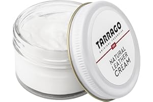 TARRAGO Natural Leather Cream 50 Ml | Crema Protectora para Calzado de Piel Natural | Betún para Zapatos | Cuidado del Calzado | Nutre, Repara y Protege Cuero Natural