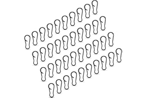 ‎AMZFISHING NEU AMZfishing® 40x Quick Change Connector | Schnellwechselverbinder | Karpfenzubehör | Karpfenangeln Zubehör | Quick Change | Karpfenmontage | Ronnie Rig (40 Stück, b: #M (34kg))