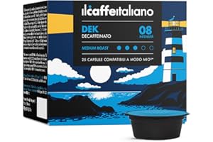 Il Caffè Italiano Capsulas Lavazza A Modo Mio Compatibles Decaffeinato 120 uds | Cápsulas Compatibles A Modo Mio, Fuerte y Decidido | Cápsulas Compatibles Lavazza A Modo Mio Made In Italy | Frhome