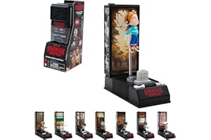 YuMe Stranger Things Walkie Talkie Collectable | Upside Down Capsule Series 3 Surprise Mini Figure & Display Stand | Netflix Merchandise | Kids, Adults & Series Fans Toy Gift | Get All 8 Characters