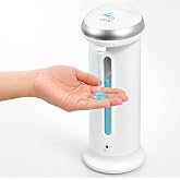 Automatic Soap Dispenser Touchless Device with Low Battery Consumption Hands Free Use for Thick Soap No Dilution Required Ide