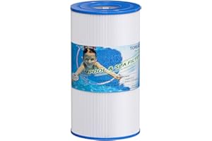 TOREAD Relacement for Spa Filter PRB35-IN, Unicel C-4335, Guardian 409-219, Filbur FC-2385, 03FIL1300, 17-2482, 25393, 303557, 817-3501, R173431, 35 sq.ft, 5 X 9 Drop in Hot Tub Filter, 1Pack