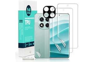 Ibywind 2-częściowy ochraniacz ekranu do Xiaomi Redmi Note 14 Pro 5G 6,67",elastyczna folia TPU,z 1 osłoną obiektywu aparatu, 1 folią tylną [łatwa instalacja]