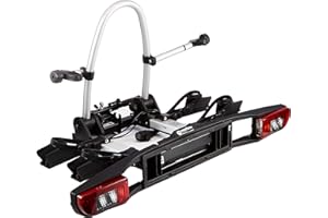 WESTFALIA AUTOMOTIVE Westfalia BC 60 Bike Rack for Towbars - incl. bag | Bike Carrier for 2 Bicycles | Suitable for E-bikes | Foldable