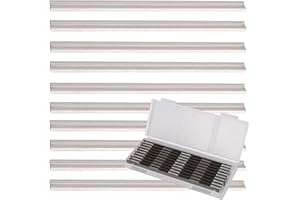 ZPSNDP 10 Stück Hobelmesser HSS Set, 82mm Hobelmesser, Elektrohobel Hss Klinge 82x5,5 x1,2mm, für Bosch Hobel, Handhobel, Holzbearbeitungsmaschinen Wendemesser Passend