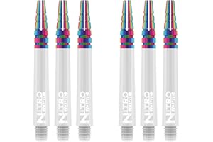 RED DRAGON Nitrotech Intermediate Dart Shafts (Stems) - Professional Dart Accessories