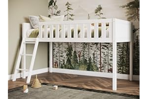 FLAIR FURNISHINGS Flair Bea Mid Sleeper Cabin Bed - White