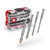 Orijinal Einhell XS-CASE 4 Par&ccedil;a Karb&uuml;r Fayans Matkap Ucu Seti (Takım &Ccedil;eliğinden &Uuml;retilmiştir, &Ouml;zel Taşlanmış Karb&uuml;r Plaka, M