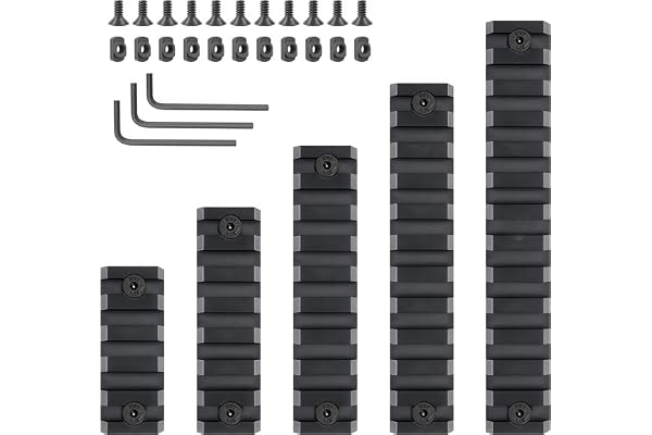 ACEXIER Tactique 5/7/9/11/13 Fentes 21mm M-Lok Picatinny Rail pour Mlok Handguard AR15 Fusil portée Montage Base Rail Chasse Pistolet Accessoires