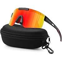 suoso Sportbrille-Sonnenbrille Herren-Damen-Fahrradbrille-Sunglasses men Polarisiert UV400 Damen Ski Sonnenbrille Schnelle Br