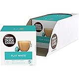 Nescafe Dolce Gusto Flat White Coffee Pods (Pack of 3, Total 48 Capsules)