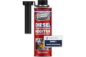 SYPRIN Diesel Additive 250ml - engine additive for diesel cars I injector dpf cleaner I fuel system additives for diesel motors particulate filter