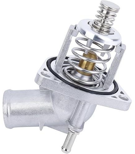 Unique Bargains Car Thermostat Inner Engine Coolant Thermostat Housing Assembly No.12674634 For Chevrolet Corvette 6.2L V8 2015-2019 Plastic Black Durable In The Thermostat Covers Department At - View #5