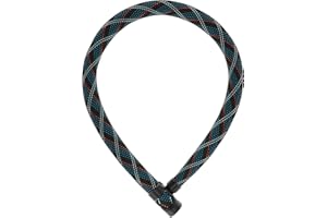 ‎ABUS ABUS Kettenschloss IVERA Chain 7210 – Fahrradschloss mit hochflexibler IvyTex-Kunstfaserummantelung – ABUS Sicherheitslevel 8